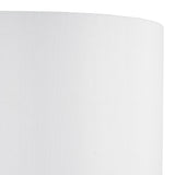 Innsbruck Ivory Faux Silk Oval Shade 30cm