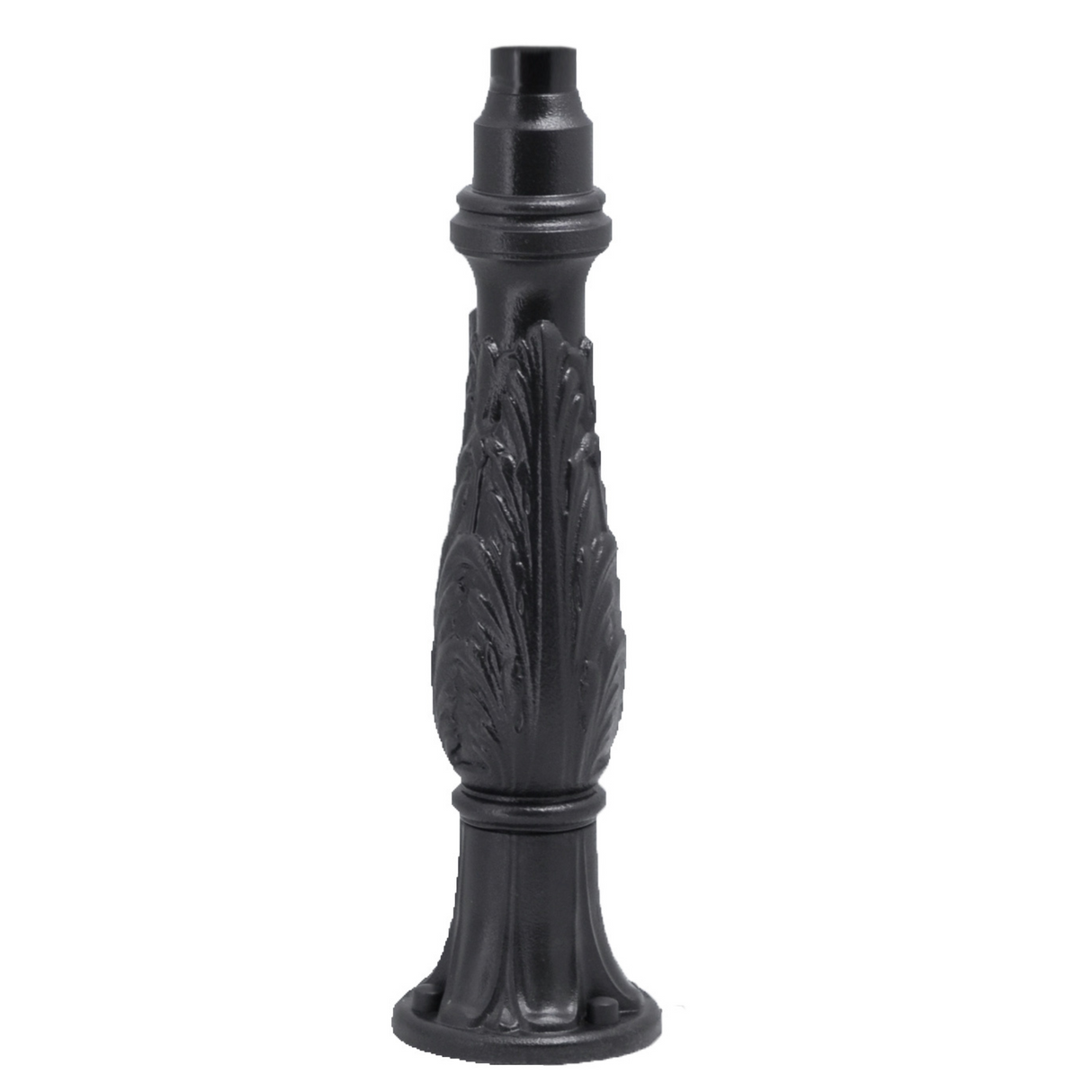 Iafet Post w/o door 700mm  Black (60mm spigot)