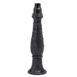 Iafet Post w/o door 700mm  Black (60mm spigot)