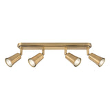 Jedrek 4 Light Bar Spotlight Aged Brass