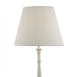 Joanna Table Lamp White With Shade