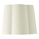 Jordana Ivory Cotton Tapered Drum Shade