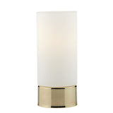 Jot Touch Table Lamp Gold Opal Glass