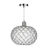 Juanita Easy Fit Pendant Polished Chrome Acrylic