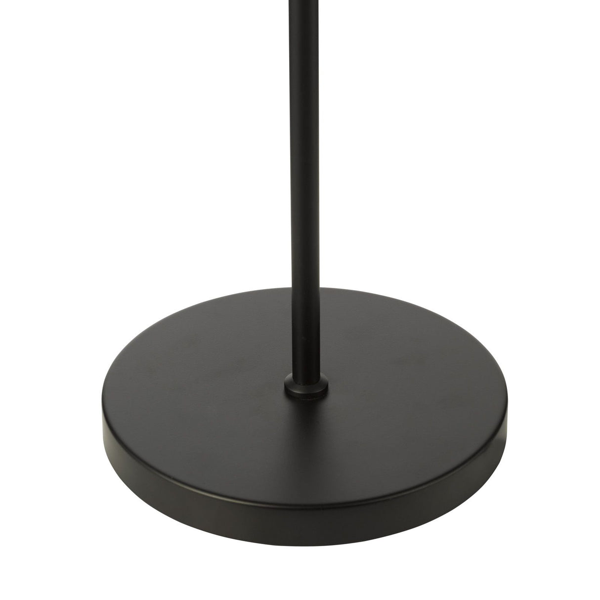 Kadience 3 Light Floor Lamp Satin Black and Smoked Glass