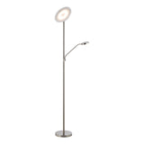 Kamika Mother & Child Floor Lamp Satin Chrome LED