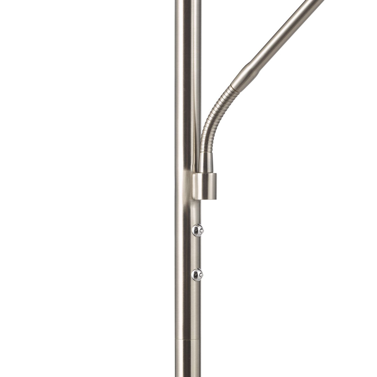 Kamika Mother & Child Floor Lamp Satin Chrome LED