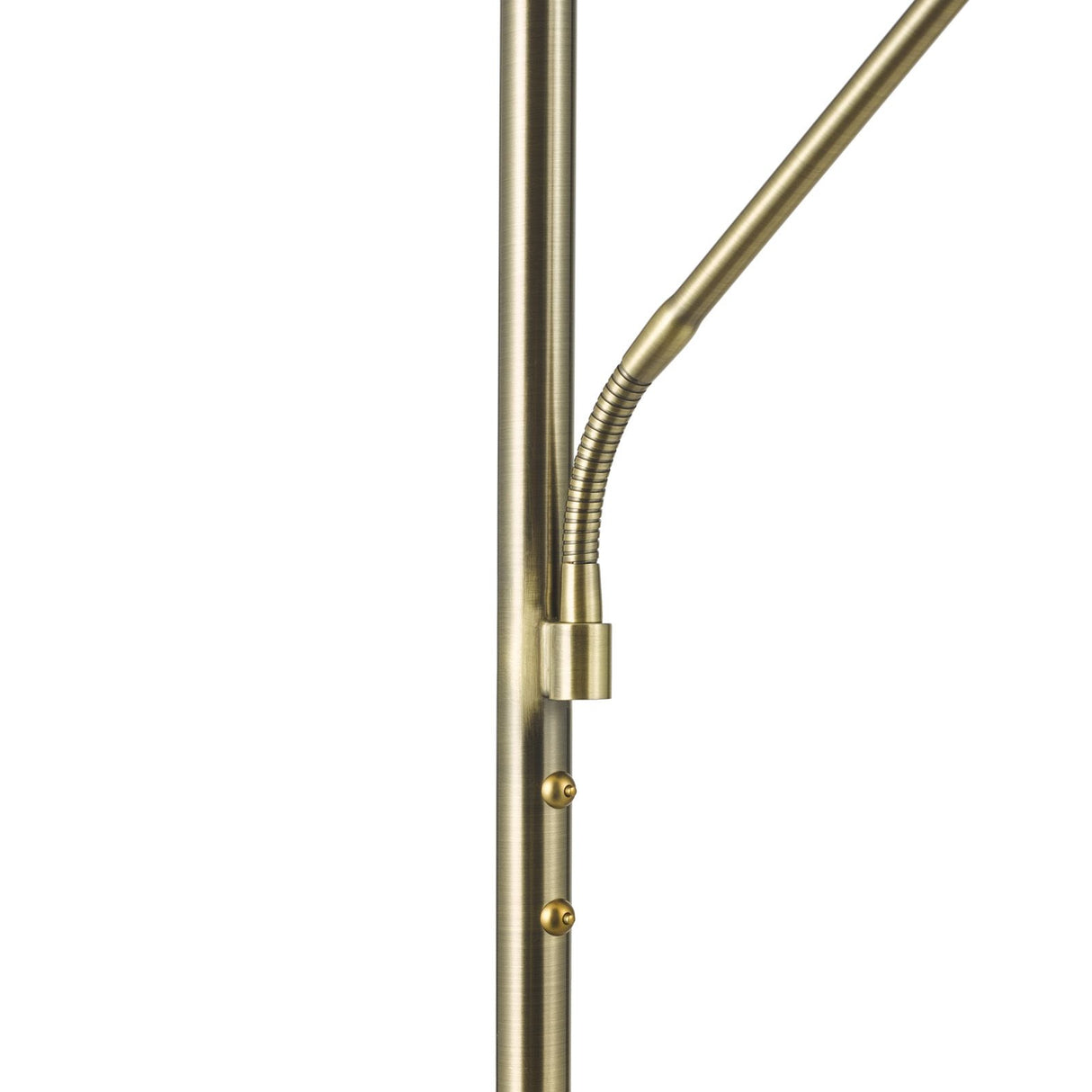 Kamika Mother & Child Floor Lamp Antique Brass LED
