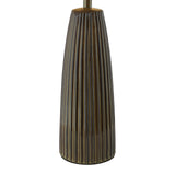 Kaulana Table Lamp Brown With Shade