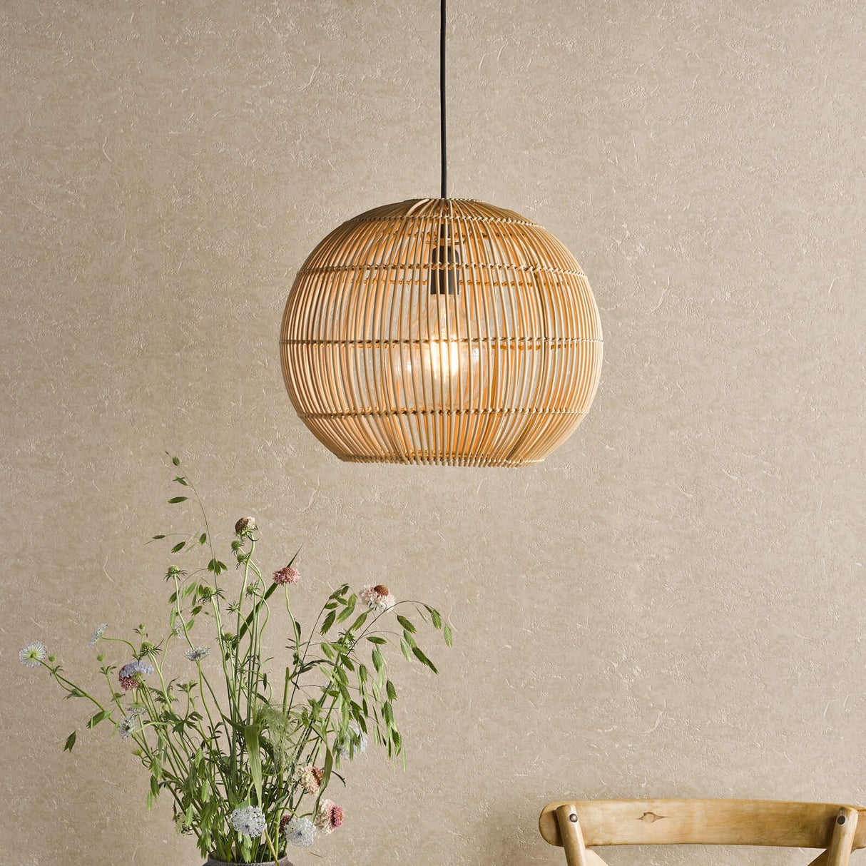 Kesler Pendant Rattan