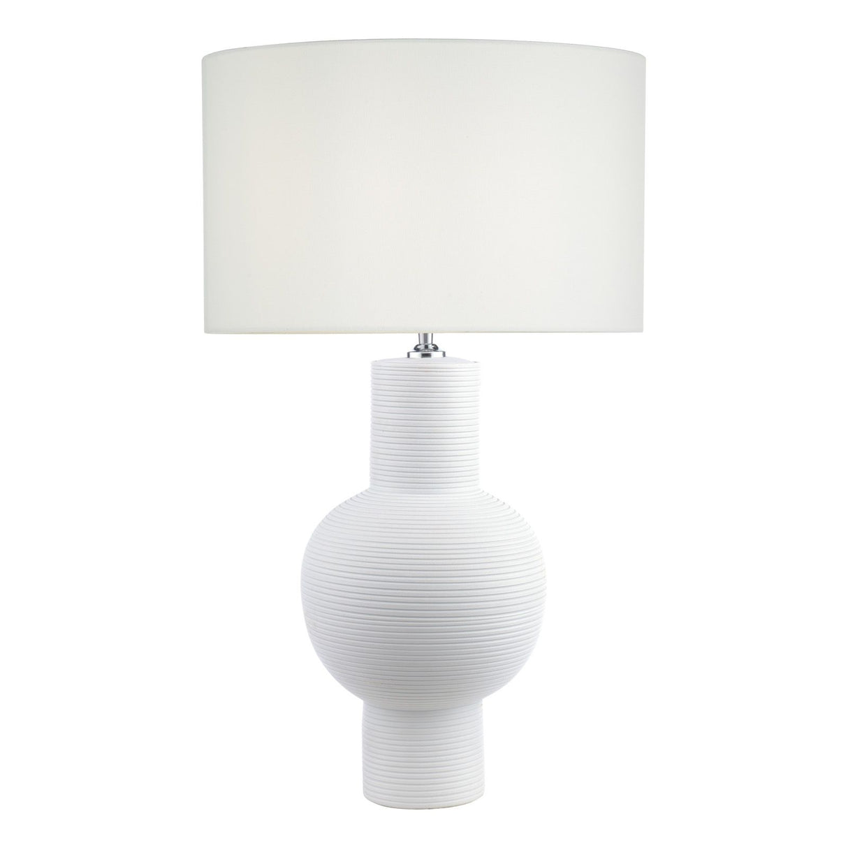 Kiara Table Lamp White With Shade