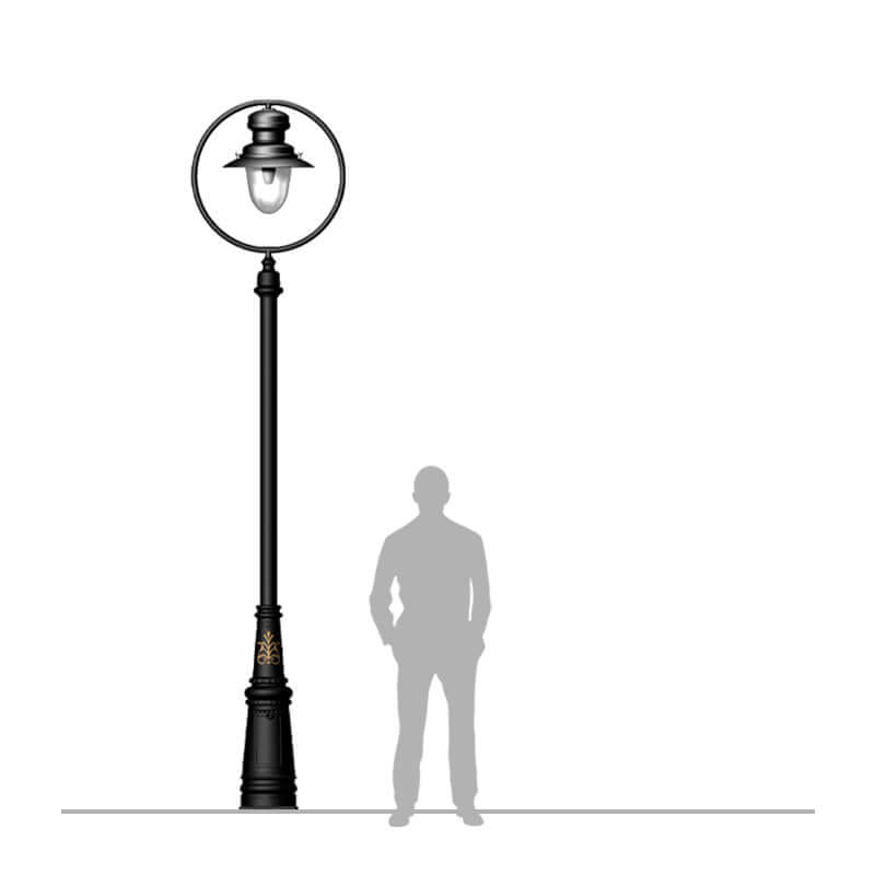 Classic railway lantern - 92mm inside diameter (LN301)