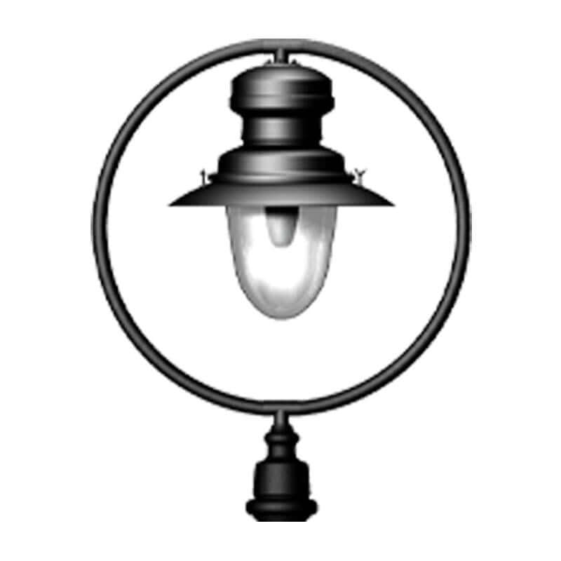 Classic railway lantern - 92mm inside diameter (LN301)