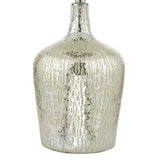 Lolek Dual Light Table Lamp Clear/Silver Glass With Shade