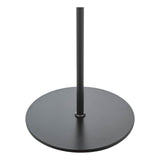 Lycia 3 Light Floor Lamp Matt Black and Smoked Ombre Glass