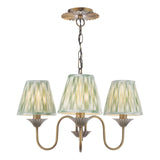 Lydian 3 Light Pendant Antique Bronze With Shade