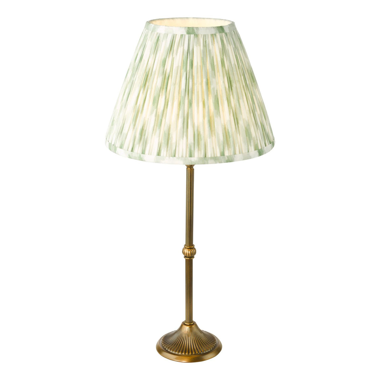Lydian Table Lamp Antique Bronze With Shade