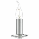 Lyon Wall Light Polished Chrome & Crystal