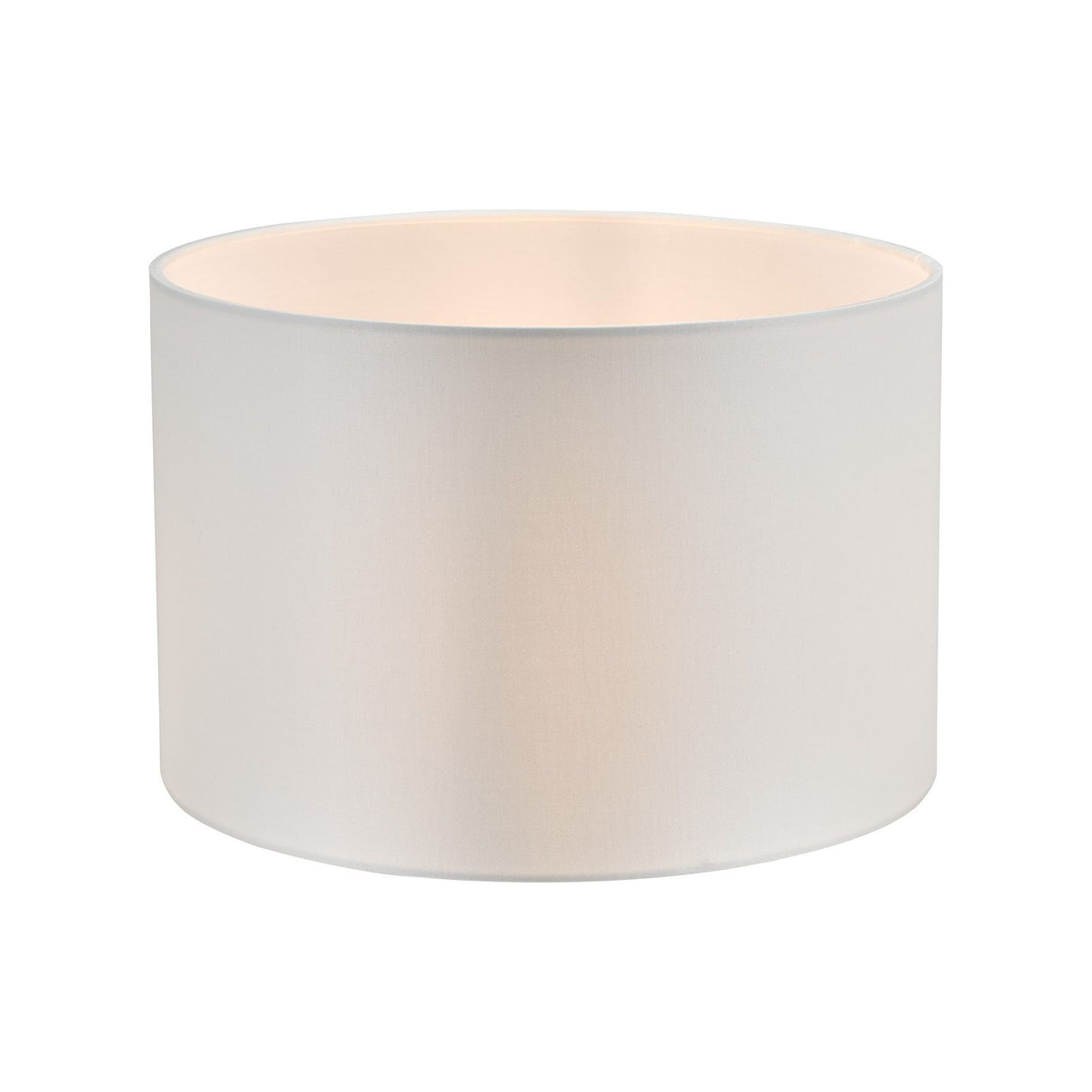 Lyris Ivory Cotton Drum Shade 30cm 30cm