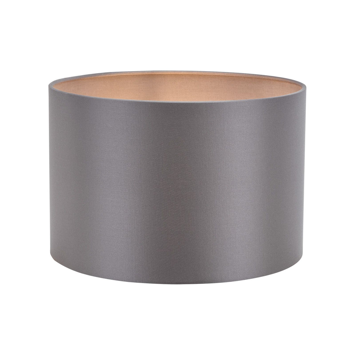 Lyris Grey Cotton Drum Shade 30cm 30cm
