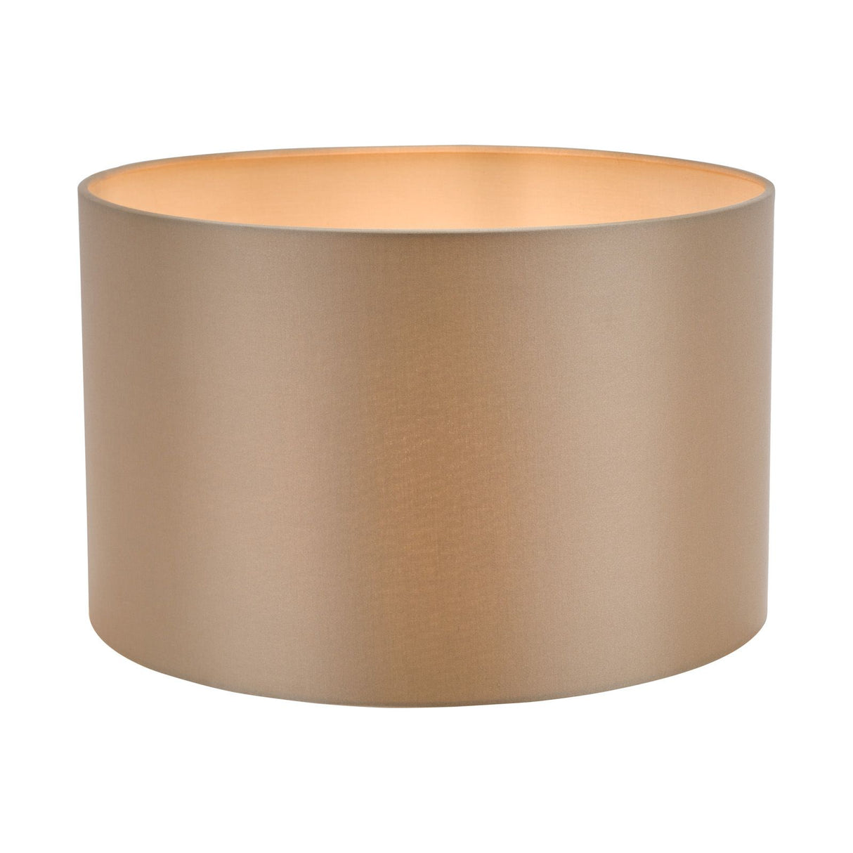 Lyris Taupe Cotton Drum Shade 35cm 35cm