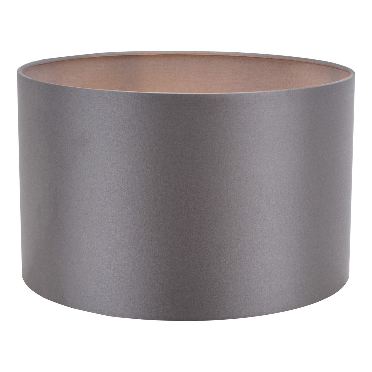 Lyris Grey Cotton Drum Shade 40cm 40cm