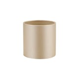 Lyris Taupe Cotton Drum Shade 12cm 12cm