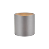 Lyris Grey Cotton Drum Shade 12cm 12cm