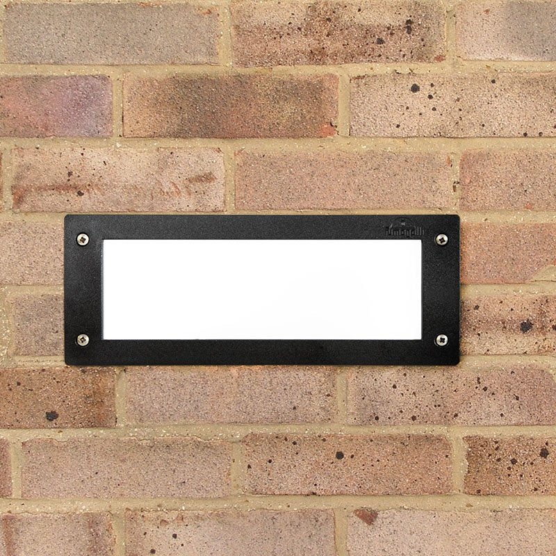 Leti 300 2x3W GX53 LED CCT, Recess Bricklight, Black/Opal