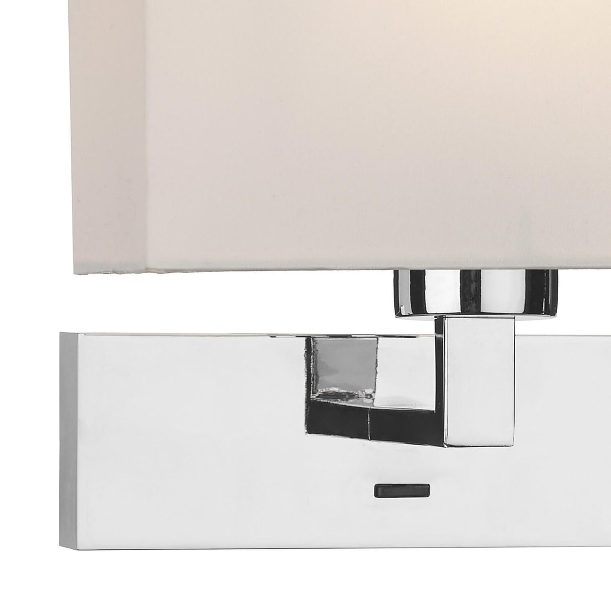 Modena Wall Light Polished Chrome With Shade
