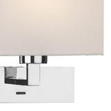 Modena Wall Light Polished Chrome With Shade