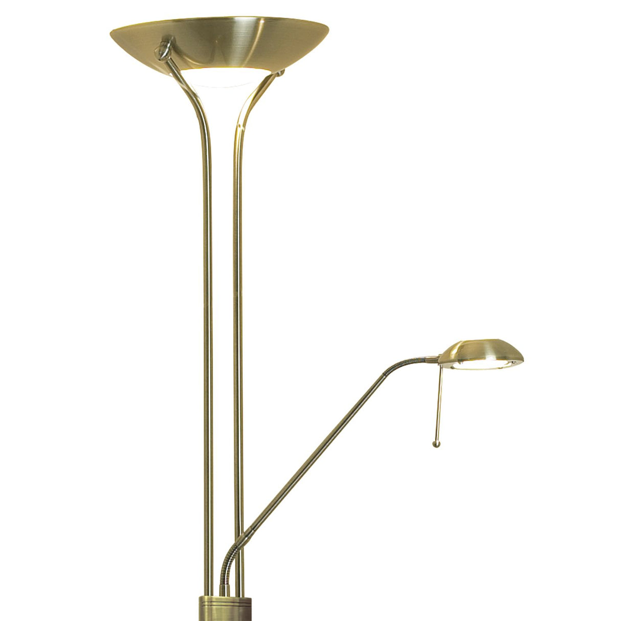 Montana Mother & Child Floor Lamp Antique Brass