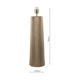 Myla Ceramic Table Lamp Bronze Base Only