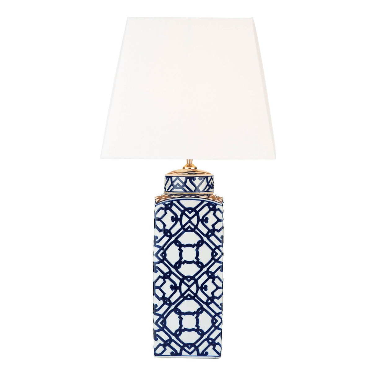 Mystic Table Lamp Blue With Shade