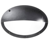 Maddi HL Emergency 10W/12W DD LED CCT, Eyelid Bulkhead, White/Opal