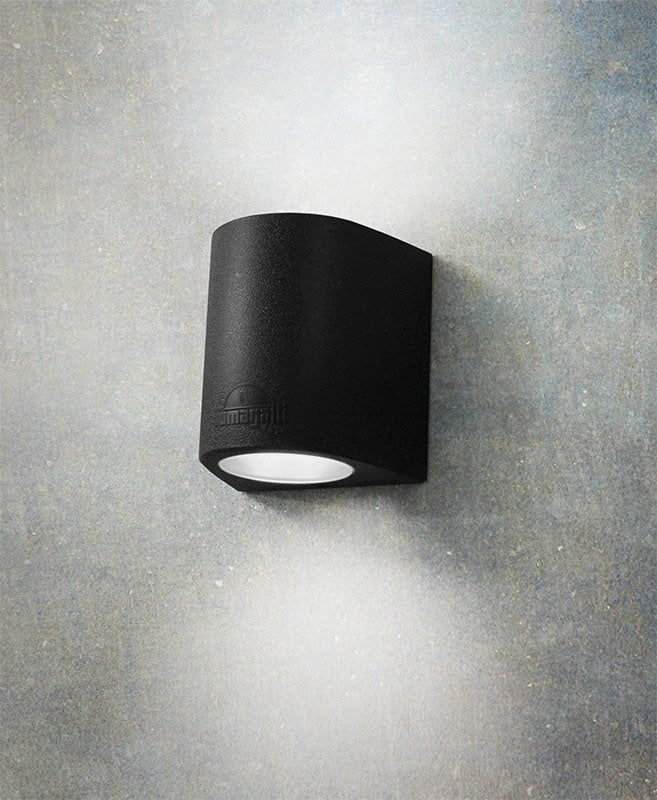 Marta 160 2L 2x10W GX53 LED CCT, Up & Down Wall Light, White/Clear
