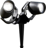 Minitommy EL Twin Spike 2x6W GU10 LED CCT, Spike Light, Black/Clear