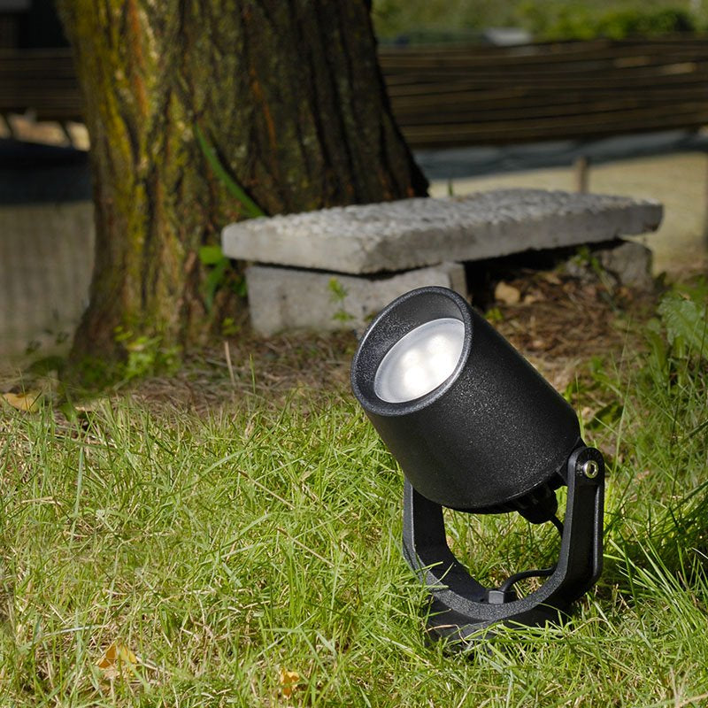 Minitommy EL Spike 6W GU10 LED CCT, Spike Light, Black/Clear