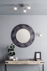 Nakita Wall Light Polished Chrome With Clear/Opal Glass