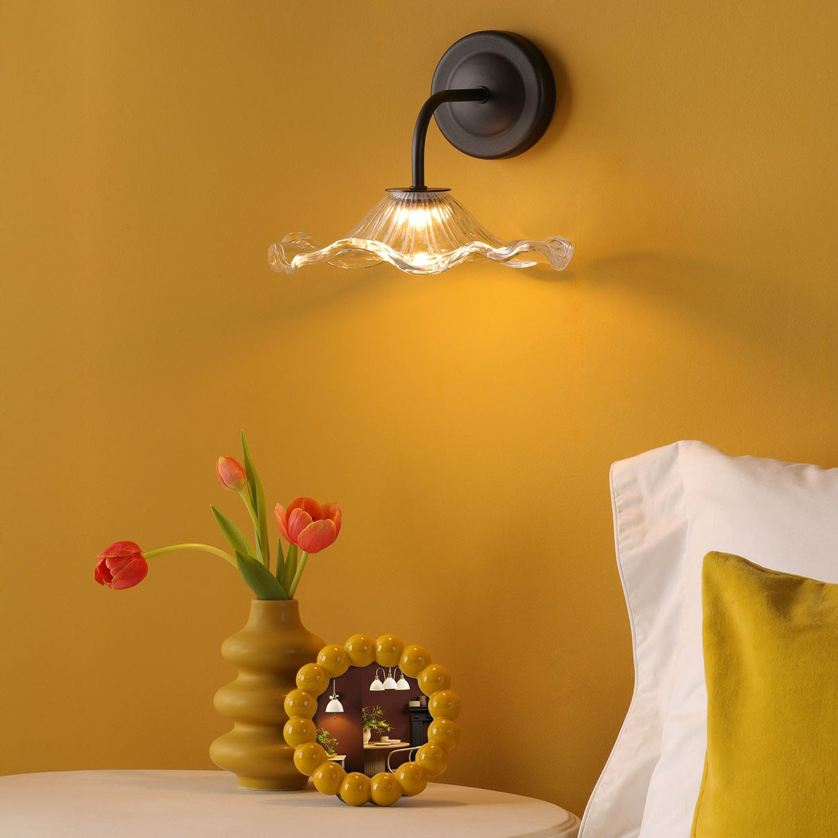 Navarro Rechargeable Wall Light Matt Black Bracket Only LED