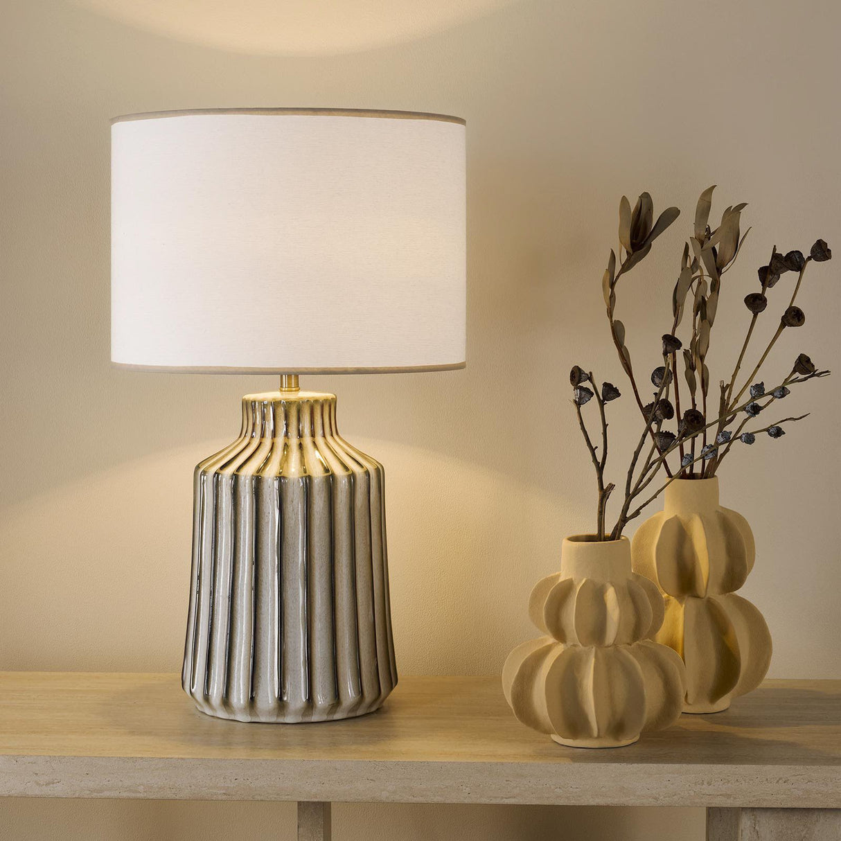 Nedra Table Lamp Natural Base Only