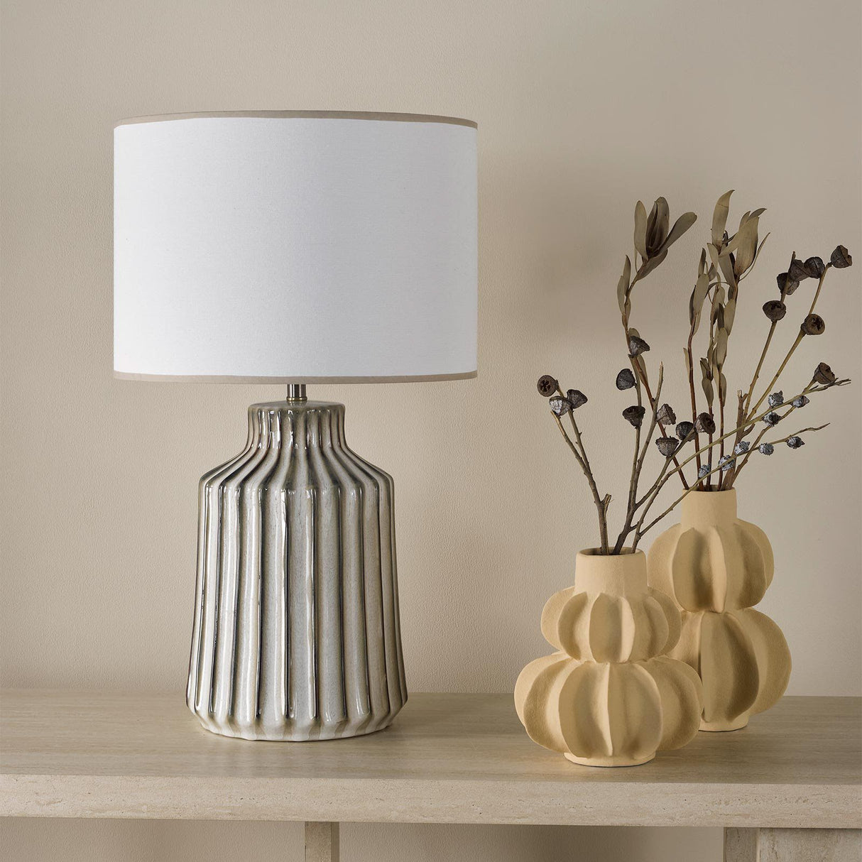 Nedra Table Lamp Natural Base Only
