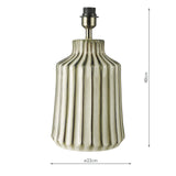 Nedra Table Lamp Natural Base Only