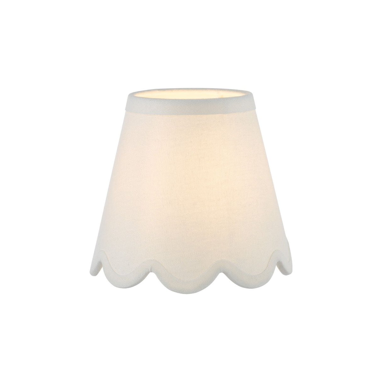 Nerita Ivory Linen Empire Shade 15cm 15cm