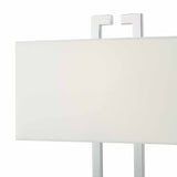 Nile Table Lamp Polished Chrome With Shade