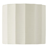 Noura Ivory Linen Drum Shade 18cm 18cm