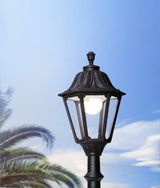 Noemi 11W E27 LED CCT, Classic Lantern Head, Black/Clear