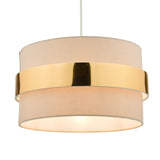 Oki Easy Fit Shade Taupe With Gold Band