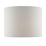 Olalla Ivory Faux Silk Drum Shade 34cm