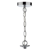 Oleana 5 Light Pendant Polished Chrome Crystal